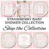Strawberry Baby Shower  ギフトタグ