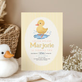 Girls Cute Kawaii Duckling Summer Farm トドラーTシャツ