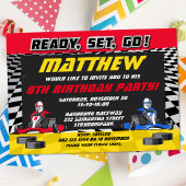 ゴーカート・レーシング・カー誕生日パーティー ペーパープレート