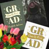 Gold & White Graduation Party Tシャツ