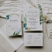 金ゴールドフローラ熱帯リハーサルディナーウェルカムサイン ポスター