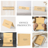 Gold Linen Texture with Subtle White Sparkle ノートブック