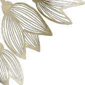 金ゴールドチューリップ |パーソナライズされた結婚s スタンダードカクテルナプキン