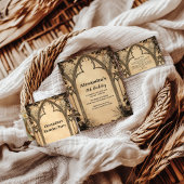 Gothic Arch Midnight Birthday サンキューカード