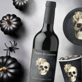 ゴシックグラムフローラスカル ラウンドシール