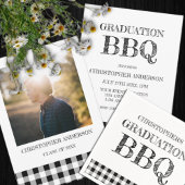 Graduation BBQ Gingham フェイバータグ