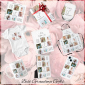 シェフモダンフォトコラージュおばあちゃん最高のエバーエバーエプロン エプロン