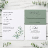 Green Foliage Personalized Gym Duffel Bag ダッフルバッグ (この独立クリエイターのコレクションをカスタマイズ。)