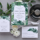 新緑モダンの水の色結婚の テーブルナンバー