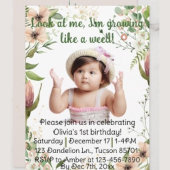 ママは、雑草のような繊細な植物性の木のように成長していた。 Tシャツ