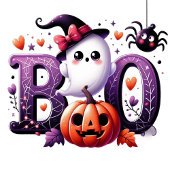 Halloween party invitation card 招待状