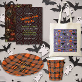 ゴシック ロマンティック ハロウィン 招待状