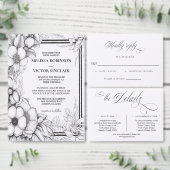 Simple Wedding RSVP card (この独立クリエイターのコレクションをカスタマイズ。)