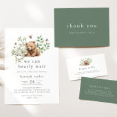 HANNAH我々は妊娠発表を待つことができる ベビーボディスーツ