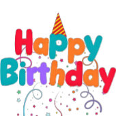 Happy Birthday Confetti ペーパープレート