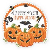 ハッピーハロウィン サンキューカード