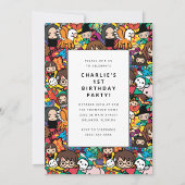 ハリーポッターキャラクターパターン誕生日 招待状