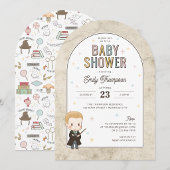 Harry Potter Chibi Draco Malfoy Wizard Baby Shower 横断幕