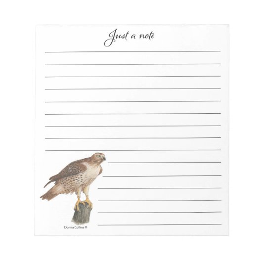 Collection Hawk Note Pad ノートパッド (正面)