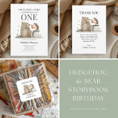 Storybook Woodland Animals Birthday 紙コップ