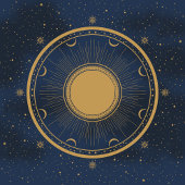 suns and stars ラッピングペーパーシート