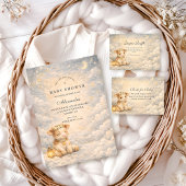 Highland Cow Floral Baby Shower スタンダードカクテルナプキン