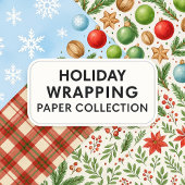 Abstract Floating Silhouettes Pattern 薄葉紙