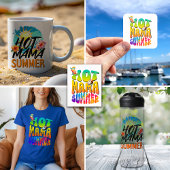 熱いママの夏 トートバッグ