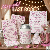 Last Rodeo Bachelorette Party Signature Drink  台座サイン