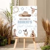 How the West Was One 1st Birthday Invite 招待状