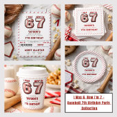 I Was 6, Now I’m 7 – Baseball 7th Birthday 横断幕