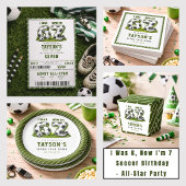 I Was 6, Now I’m 7 Soccer Birthday – All-Star Part 招待状