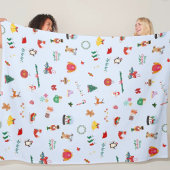 Cute Christmas details kitchen エプロン