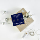 Christmas Card: Silent night, holy night ノートカード