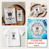 It’s Game Time Hockey 1st Birthday Party フェイバーバッグ