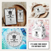 It’s Game Time Hockey 5th Birthday Party 横断幕