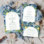 Italian Lemon Garden Wedding 招待状