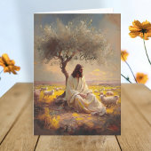 Jesus Christ Easter Religious Chisrian カード