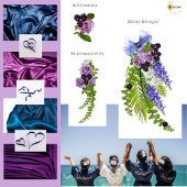 青と紫の花  ゲストブック