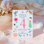 女の子かわいい(昆虫)マルハナバチビー夏パターン名子供 フリースブランケット