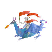 騎士とドラゴン グログランリボン