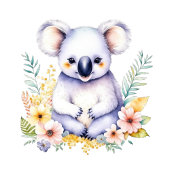 Koala BearテーマのGigiベビーシャワー 缶バッジ