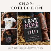 Cowgirl Bachelorette Party Last Ride Pink 缶クーラー