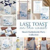 Last Toast on the Coast Beach Bachelorette Party トートバッグ