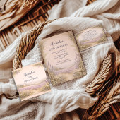 Lavender Field Garden Birthday スタンダードカクテルナプキン