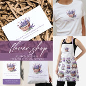 フラワーショップラベンダービジネス セルフインキングスタンプ