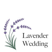 Simple Lavender Wedding Details Enclosure Card エンクロージャーカード