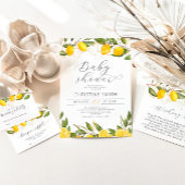 ジューシー黄色のベビー単語スクランブル赤ちゃんシャワーゲーム