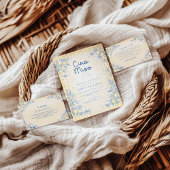 Lemon Olive Ciao Miss Bridal Shower 招待状