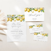 サマーレモンベビーシャワーレモンの粒の数 ポスター